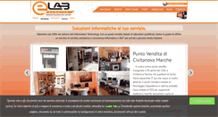 Desktop Screenshot of e-labservice.it